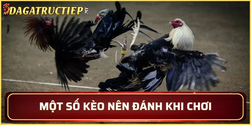Một số kèo nên đánh khi chơi