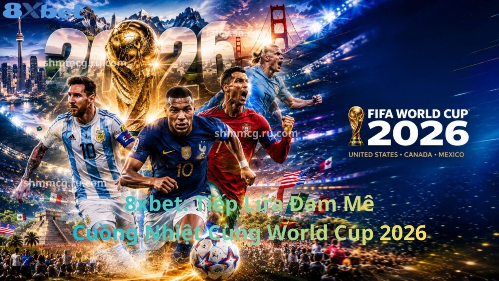 8XBET ⭐️ Link Tải App| Đăng Nhập 8XBET Xem World Cup 2026 8xbet banner worldcup 2026 2